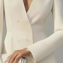 Load image into Gallery viewer, Women’s Deep V-Neck A-Line Dress