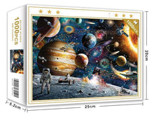 Load image into Gallery viewer, Puzzles 1000 Pieces Wooden Assembling Picture Space Travel Puzzles Toys For Adults Children Kids Home Games