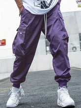 Load image into Gallery viewer, Men’s Multi‑Pocket Drawstring Cargo Pants
