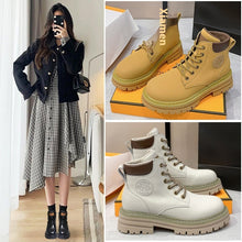 Load image into Gallery viewer, Women’s Genuine Leather Martin Boots