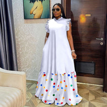 Load image into Gallery viewer, American Large Print Maxi Dress