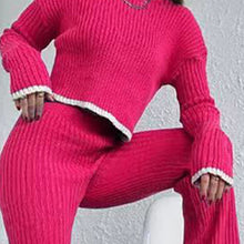 Load image into Gallery viewer, Women’s Casual Color-Block Two-Piece Set