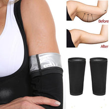 Load image into Gallery viewer, 1 Pair Arm Band Women Elastic Compression Arm Shaping Sleeves Anti Cellulite Arm Shapers Cooling Compression Sleeves For Men & Women Arm Cover Protector For Basketball Sport Arm Kit