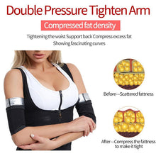 Load image into Gallery viewer, 1 Pair Arm Band Women Elastic Compression Arm Shaping Sleeves Anti Cellulite Arm Shapers Cooling Compression Sleeves For Men & Women Arm Cover Protector For Basketball Sport Arm Kit