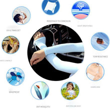 Load image into Gallery viewer, 1 Pair One Size Women Cooling Anti-UV Arm Sleeves Girls Sun Protection Arm Covers For Ladies Running Riding Outdoor Sports UV Protection Cooling Arm Sleeves Women Outdoor Activities Workout Arm Sleeve