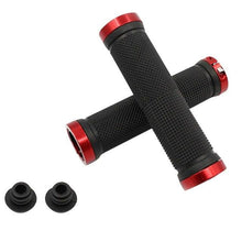 Load image into Gallery viewer, 1 pair Road Cycling Handlebar Grips Anti-Skid Rubber Bicycle Grips Mountain Bike Lock On Bicycle Handlebars End Grips Handle Grip With Aluminum Lock Bike Grip For Scooter Cruiser Tricycle Wheel Chair Mountain Road Urban Foldable Bike
