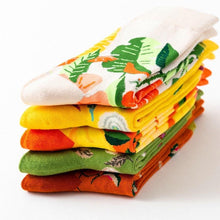 Load image into Gallery viewer, 1 Pair Women Socks Cartoon Dog Octopus Flower Plant Kawaii Funny Casual Female Cotton Sock Hosiery Streetwear Harajuku Crew Sock For Women