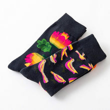 Load image into Gallery viewer, 1 Pair Women Socks Cartoon Dog Octopus Flower Plant Kawaii Funny Casual Female Cotton Sock Hosiery Streetwear Harajuku Crew Sock For Women