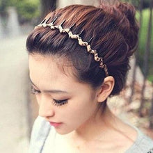 Load image into Gallery viewer, 1 pcs Fashion Women Unisex Spring Wavy Hair Band Unisex Hairband for Men Women Sport Hair Hoop Non-slip Headwear Hair Accessories for Men And Women