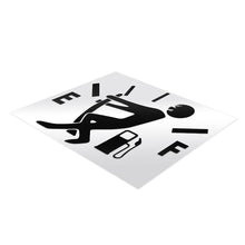 Load image into Gallery viewer, 1 Pcs Funny Car Sticker Pull Fuel Tank Pointer To Full Hellaflush Reflective Vinyl Car Sticker Decal Funny High Gas Car Stickers, Reflective Gas Consumption Decal Heat & Water Resistant Fuel Gage Empty Stickers for Car Trucks Motorcycle SUV Van