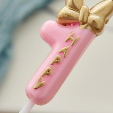 Load image into Gallery viewer, 1 Pcs Number 0-9 Birthday Candle Number One Birthday Gold Number Candles Party Celebration Baby Showers Happy Birthday Cake Candles for Kids Adult Wedding/ Party Crown Candle Cake Decoration Tools