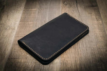 Load image into Gallery viewer, Badge Long Wallet - Black