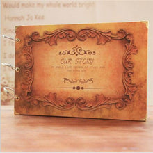 Load image into Gallery viewer, 10 Pages DIY Album Scrapbook Our Story Series Handmade Photo Albums for Lover Baby Wedding Stickers Scrapbooking Home Decor House Decoration DIY Memorable Gifts For Loved Ones