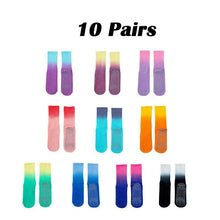 Load image into Gallery viewer, SoleBalance Yoga Socks - 10 Pairs Non-Slip Grip Straps for Ultimate Stability in Pilates, Barre, Ballet & Dance Workouts