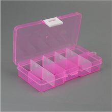 Load image into Gallery viewer, 10 Slots Adjustable Plastic Jewelry Box Storage Case Craft Jewelry Organizer Beads Jewelry Making Jewelry Organizer Adjustable Storage Box Plastic Compartments Organizer for Jewelry