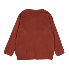 Load image into Gallery viewer, Contrast Half Button Down Sweater