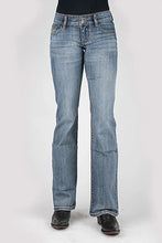 Load image into Gallery viewer, Tin Haul 280 Rosie Fit Embroidered Back Pocket ( Denim Light Wash ) - Women's Jeans