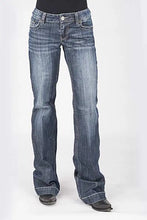 Load image into Gallery viewer, Tin Haul 460 Ella Fit Curved Pocket ( Denim Medium Wash ) - Women's Jeans