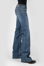 Load image into Gallery viewer, Tin Haul 460 Ella Fit Horse Pocket ( Denim Medium Wash ) - Women's Jeans