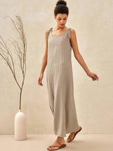 Load image into Gallery viewer, 100% Linen Camisole Dress QEARL