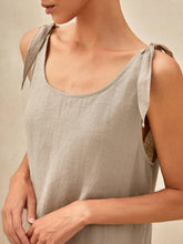 Load image into Gallery viewer, 100% Linen Camisole Dress QEARL