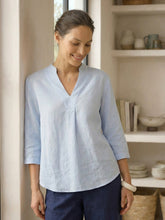 Load image into Gallery viewer, 100% Linen Dress Shirt JOANNA