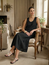 Load image into Gallery viewer, 100% Linen Swing Beach Tank Dress GIANA