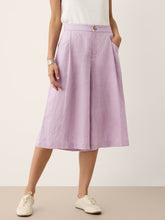 Load image into Gallery viewer, 100% Linen A-Line Bermuda Shorts RAVENNA
