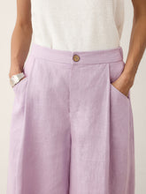 Load image into Gallery viewer, 100% Linen A-Line Bermuda Shorts RAVENNA