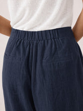 Load image into Gallery viewer, 100% Linen Buttoned Slit-Hem Pants KATYA