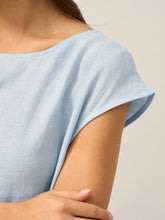 Load image into Gallery viewer, 100% Linen Cap Sleeve Washed Maxi Dress JOAN