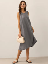Load image into Gallery viewer, 100% Linen Sleeveless Dress SIENNA