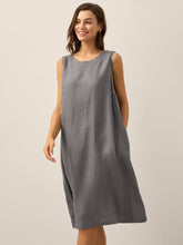 Load image into Gallery viewer, 100% Linen Sleeveless Dress SIENNA