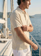 Load image into Gallery viewer, 100% Linen Polo-Collar Short-Sleeve Shirt FREDERICK