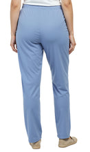 Load image into Gallery viewer, Women's Knit Pull on Pants - Cotton Blend with Flat Front waistband