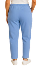 Load image into Gallery viewer, Women's Knit Pull on Pants - Cotton Blend with Flat Front waistband