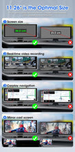 Load image into Gallery viewer, Dash Cam 10.11.26" with 4K Resolution and GPS