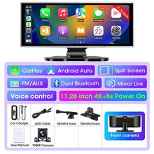 Load image into Gallery viewer, Dash Cam 10.11.26" with 4K Resolution and GPS