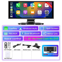 Load image into Gallery viewer, Dash Cam 10.11.26" with 4K Resolution and GPS