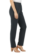 Load image into Gallery viewer, Women's Premium Cotton Stretch High-Waisted Black Leggings - Dressy Comfort in an Everyday Essential