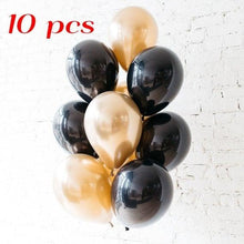 Load image into Gallery viewer, 10/20 Star Metallic Confetti Latex Transparent 12inch Balloons For Baby Shower Birthday Party Wedding Decoration