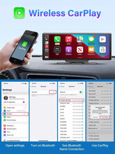 Load image into Gallery viewer, 4K 10.26'' Mirror Dash Cam w/ Carplay & Android Auto