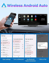 Load image into Gallery viewer, 4K 10.26'' Mirror Dash Cam w/ Carplay & Android Auto