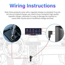 Load image into Gallery viewer, 4K 10.26'' Mirror Dash Cam w/ Carplay & Android Auto