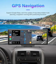 Load image into Gallery viewer, 4K 10.26'' Mirror Dash Cam w/ Carplay & Android Auto