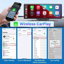 Load image into Gallery viewer, 4K 10.26'' Mirror Dash Cam w/ Carplay & Android Auto