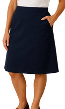Load image into Gallery viewer, Women's Pull on Skort in Twill with Elastic Waist and Front Pockets