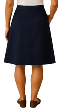 Load image into Gallery viewer, Women's Pull on Skort in Twill with Elastic Waist and Front Pockets