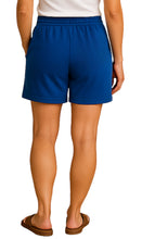 Load image into Gallery viewer, Women's Interlock Knit cotton Shorts with Elastic Waist and Adjustable Drawstring