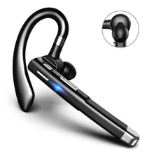 Load image into Gallery viewer, Comfortable Bluetooth Earpiece Wireless Earphone Bluetooth 5.0 Handsfree Earpiece Noise Cancelling HiFi Headset With Dual HD Mic For All Smart Phones Ear Wireless Bluetooth Sport Lightweight Headphones With Case Standby Time For Business Workout Driving